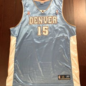 Denver Nuggets Carmelo Anthony Jersey sz 56
